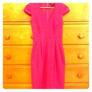 Pink H&M Knee-Length Dress